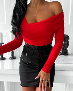 czerwona