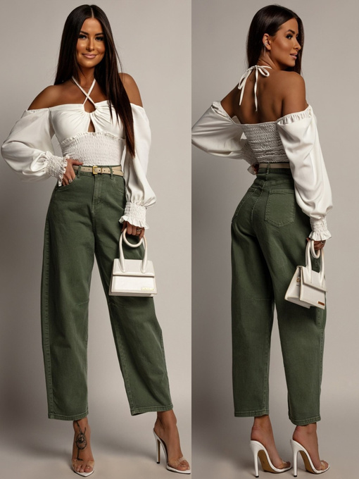 ELEGANCKA BLUZKA HISZPANKA AZARA BIAŁA